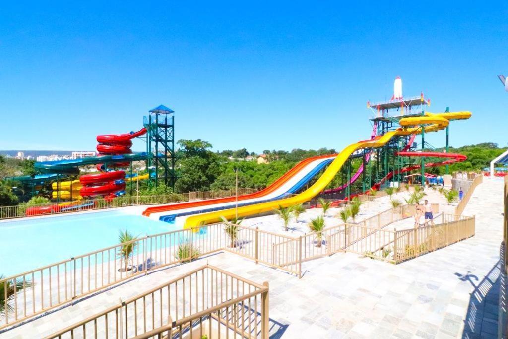 Piazza Diroma Acqua Park Hotel Caldas Novas Ngoại thất bức ảnh