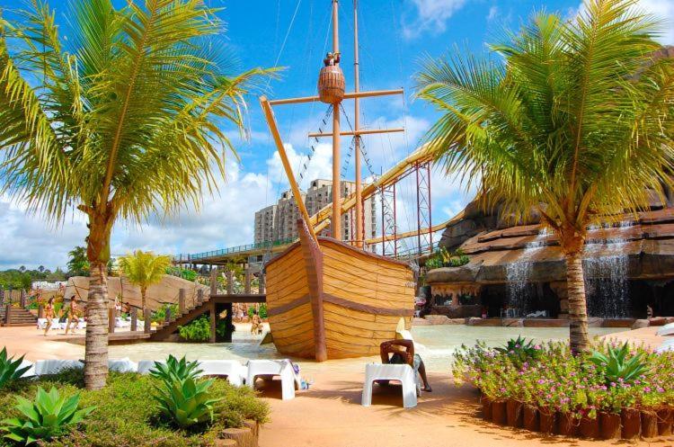 Piazza Diroma Acqua Park Hotel Caldas Novas Ngoại thất bức ảnh