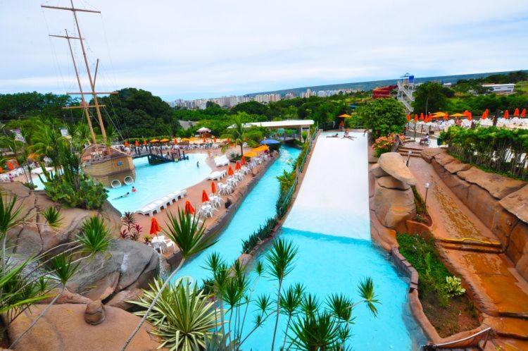Piazza Diroma Acqua Park Hotel Caldas Novas Ngoại thất bức ảnh