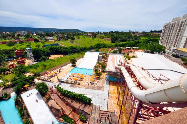 Piazza Diroma Acqua Park Hotel Caldas Novas Ngoại thất bức ảnh
